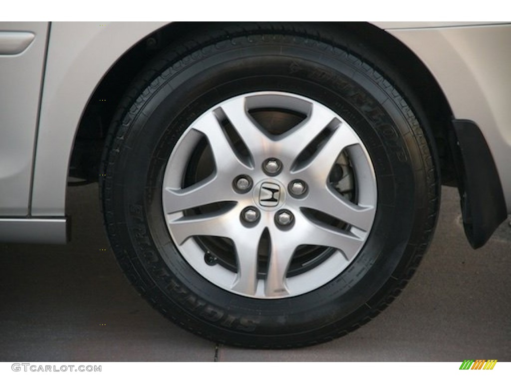 2005 Odyssey EX-L - Silver Pearl Metallic / Gray photo #36