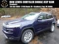 2015 True Blue Pearl Jeep Cherokee Limited 4x4  photo #1