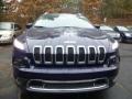 2015 True Blue Pearl Jeep Cherokee Limited 4x4  photo #8