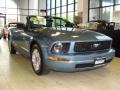 2006 Windveil Blue Metallic Ford Mustang V6 Premium Convertible  photo #3