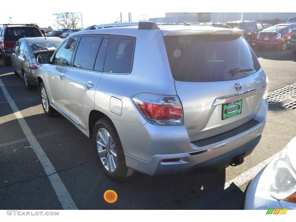 2011 Highlander Hybrid Limited 4WD - Classic Silver Metallic / Ash photo #3