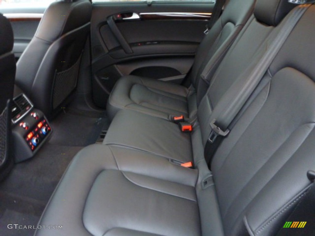 2015 Audi Q7 3.0 Premium Plus quattro Rear Seat Photo #99827226
