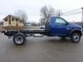 Blue Streak Pearl - 4500 Tradesman Regular Cab 4x4 Chassis Photo No. 6