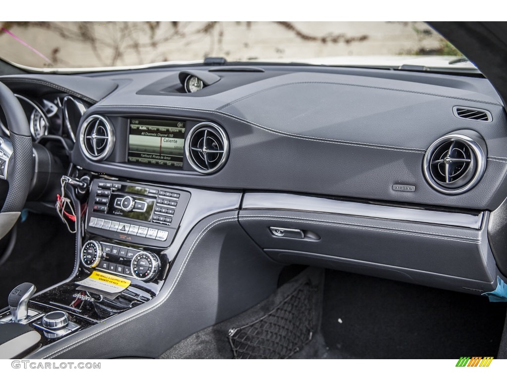 2015 Mercedes-Benz SL 550 White Arrow Edition Roadster White Arrow Edition/Black Dashboard Photo #99828255