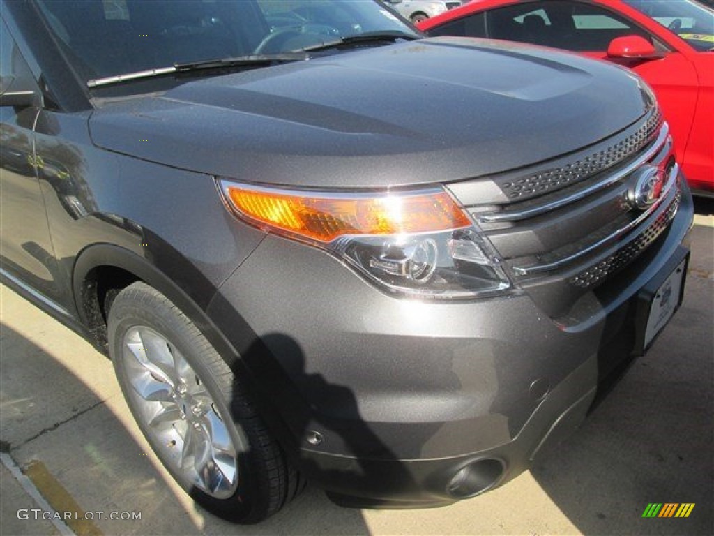 2015 Explorer Limited - Magnetic / Charcoal Black photo #2