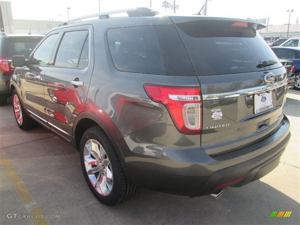 2015 Explorer Limited - Magnetic / Charcoal Black photo #6