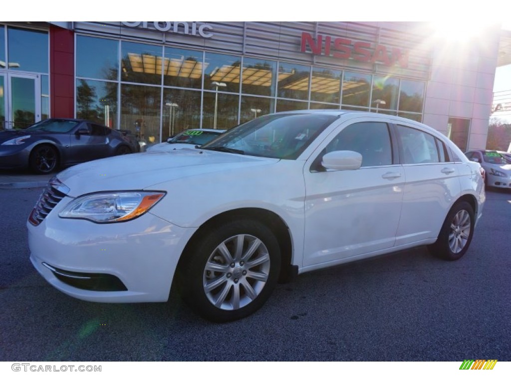 2014 200 Touring Sedan - Bright White / Black photo #1