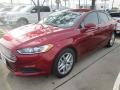 2015 Ruby Red Metallic Ford Fusion SE  photo #4