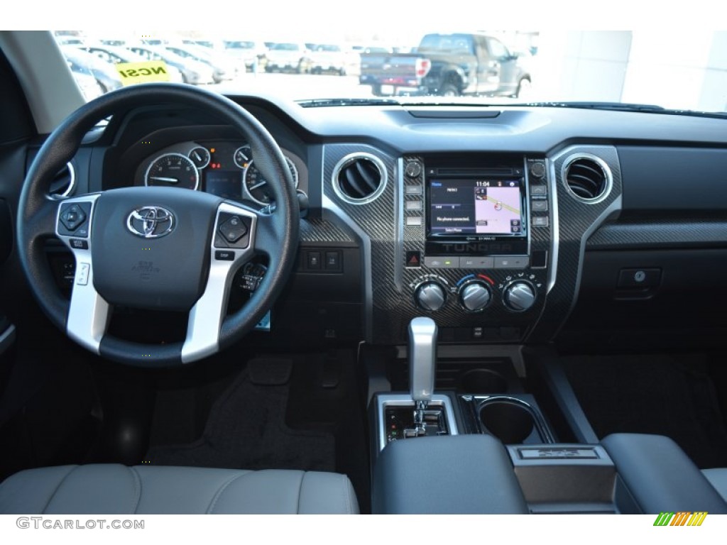 2015 Toyota Tundra SR5 CrewMax Graphite Dashboard Photo #99830436