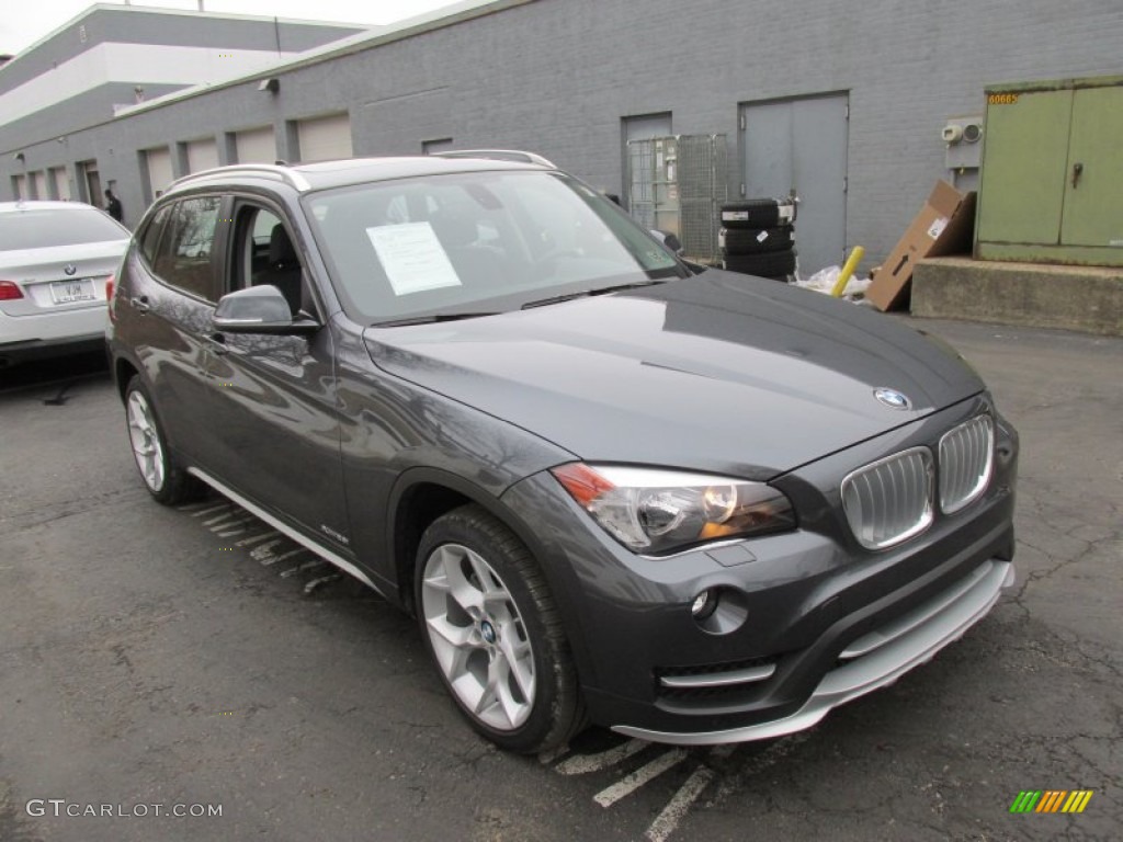 2015 X1 xDrive28i - Mineral Grey Metallic / Black photo #7