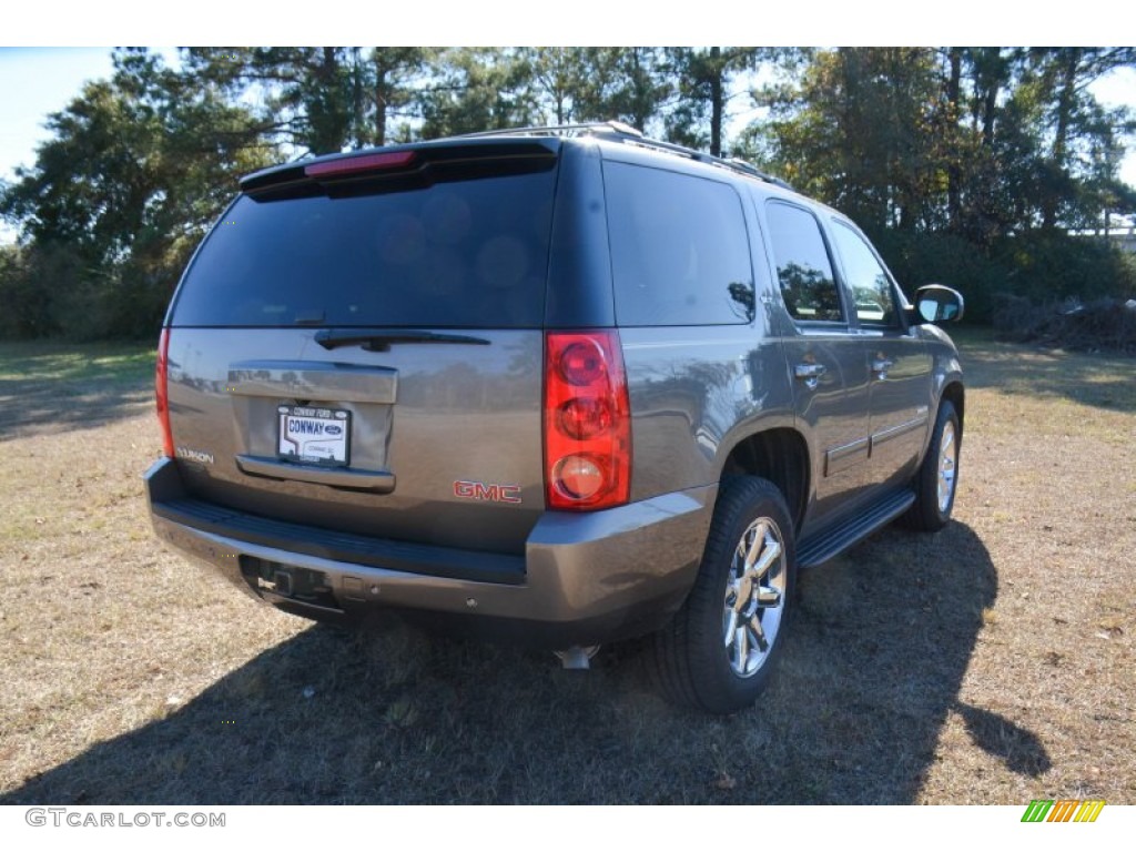 2014 Yukon SLT - Mocha Steel Metallic / Light Tan photo #5