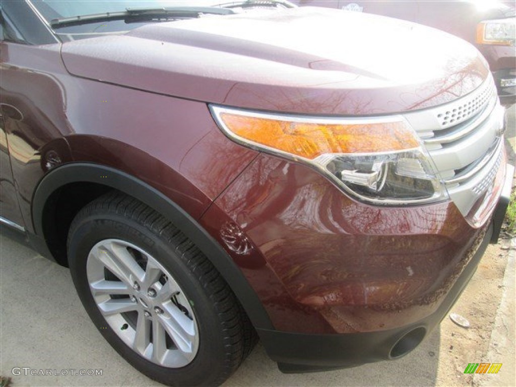 2015 Explorer XLT - Bronze Fire / Medium Light Stone photo #3