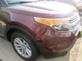 2015 Bronze Fire Ford Explorer XLT  photo #3