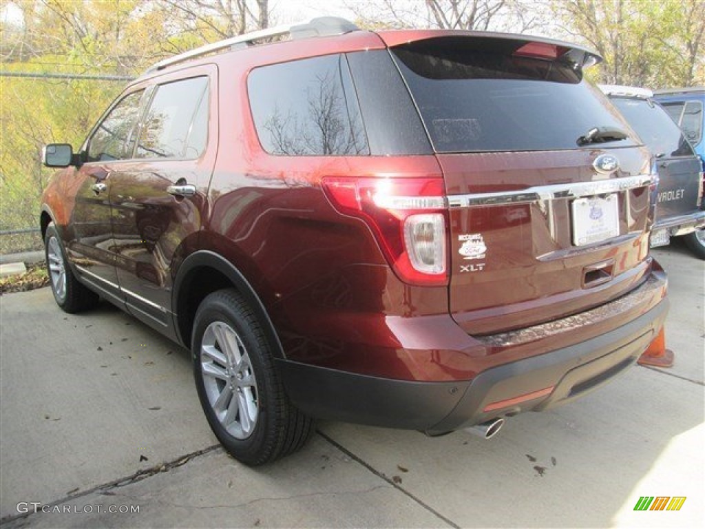 2015 Explorer XLT - Bronze Fire / Medium Light Stone photo #7