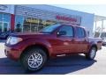 Cayenne Red 2015 Nissan Frontier SV Crew Cab