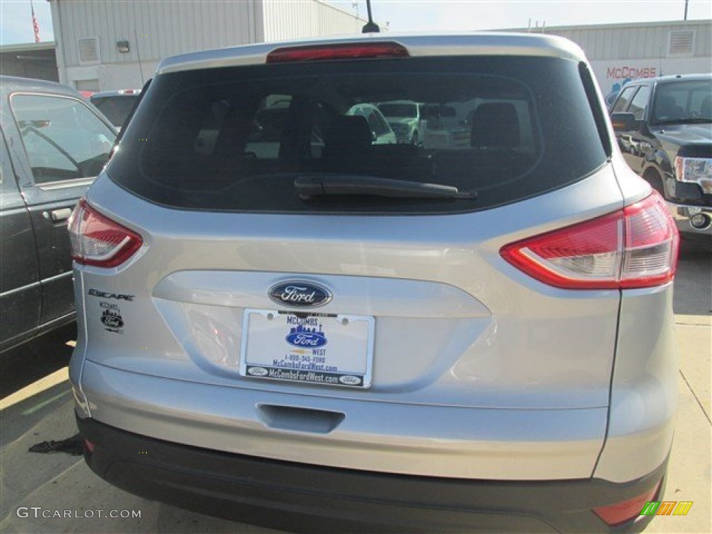 2015 Escape S - Ingot Silver Metallic / Charcoal Black photo #8