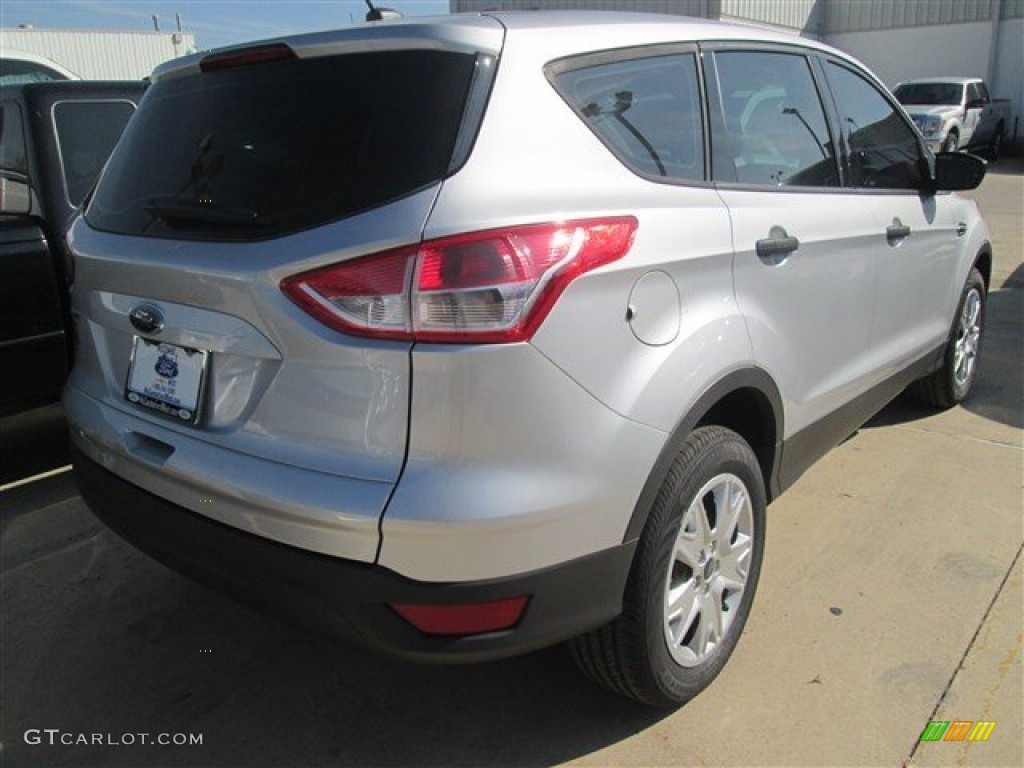 2015 Escape S - Ingot Silver Metallic / Charcoal Black photo #9