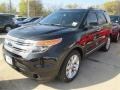 2015 Tuxedo Black Ford Explorer XLT  photo #6