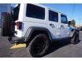 2013 Bright White Jeep Wrangler Unlimited Moab Edition 4x4  photo #7