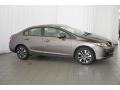 2015 Urban Titanium Metallic Honda Civic EX Sedan  photo #7