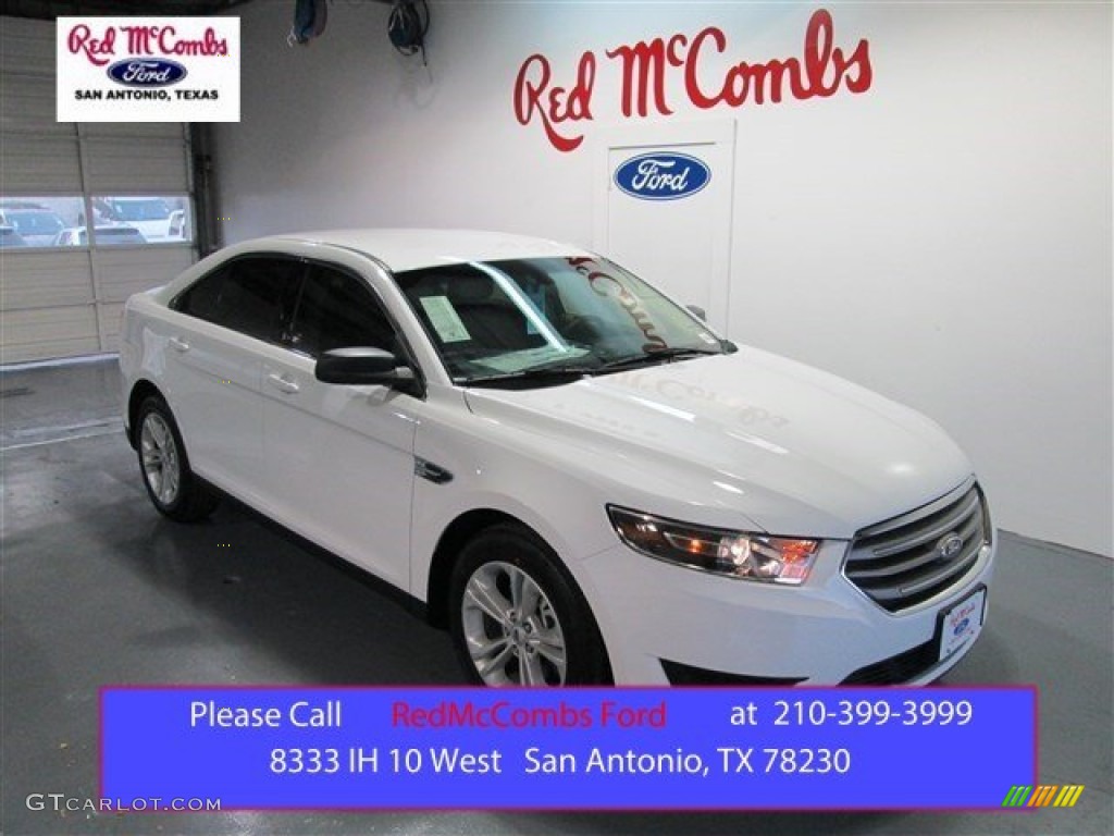 2015 Taurus SE - Oxford White / Dune photo #1