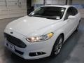 2015 Oxford White Ford Fusion Titanium  photo #3