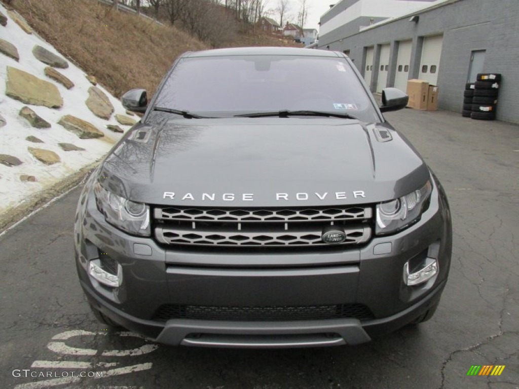2015 Range Rover Evoque Pure Plus - Corris Grey Metallic / Ebony photo #9