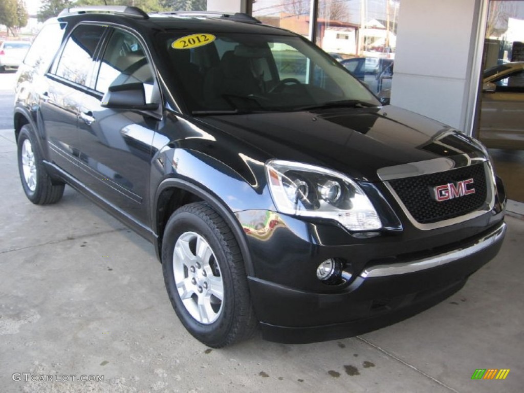 Carbon Black Metallic GMC Acadia