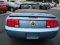 2008 Windveil Blue Metallic Ford Mustang V6 Deluxe Convertible  photo #7
