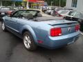 2008 Windveil Blue Metallic Ford Mustang V6 Deluxe Convertible  photo #8