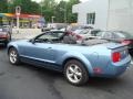 2008 Windveil Blue Metallic Ford Mustang V6 Deluxe Convertible  photo #9