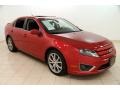 Red Candy Metallic 2011 Ford Fusion SE V6