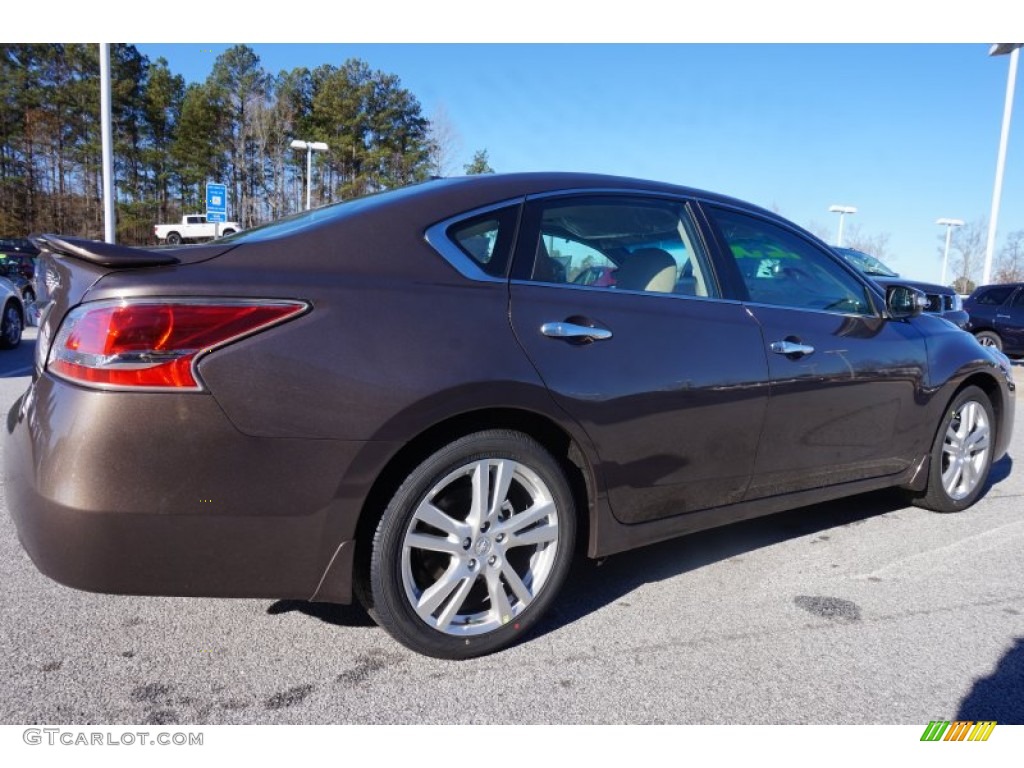 2015 Altima 3.5 SL - Java Metallic / Beige photo #5