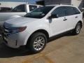 2014 Oxford White Ford Edge SE  photo #7