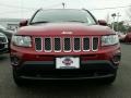 2015 Deep Cherry Red Crystal Pearl Jeep Compass Latitude 4x4  photo #2