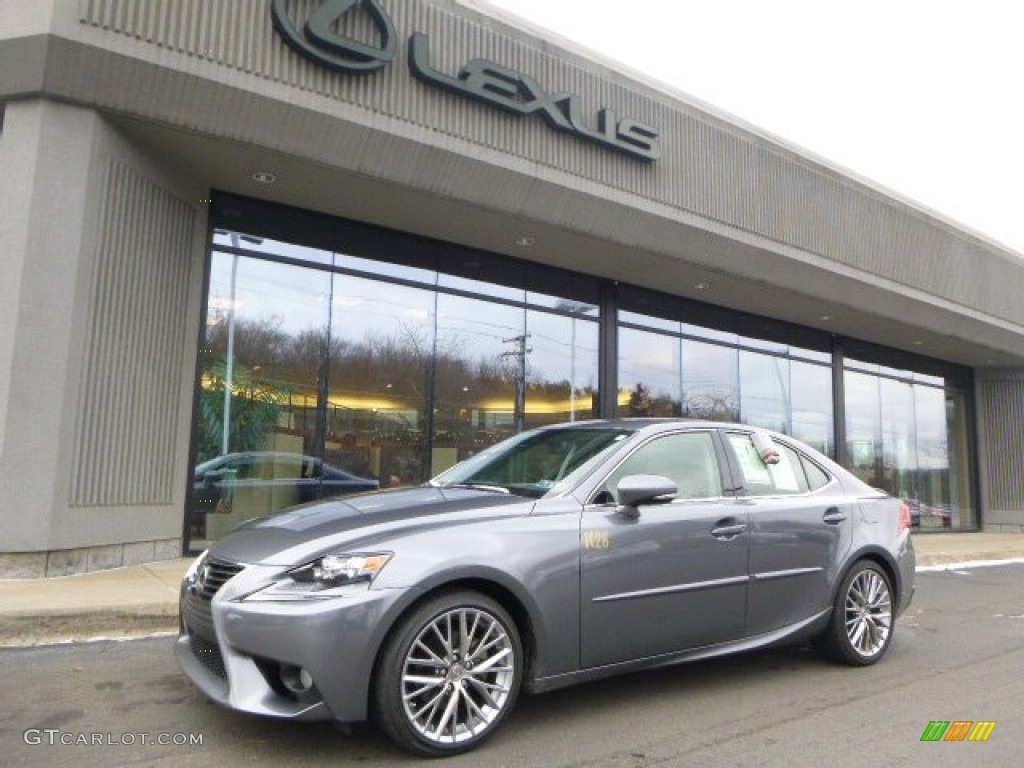 2014 IS 250 AWD - Nebula Gray Pearl / Black photo #1