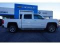 Summit White - Sierra 1500 SLT Crew Cab Photo No. 8