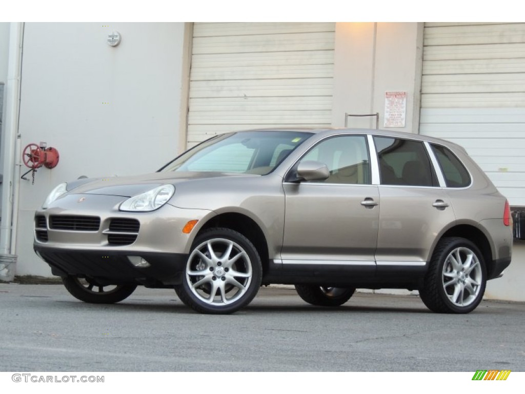 2004 Cayenne Tiptronic - Jarama Beige Metallic / Havanna/Sand Beige photo #2