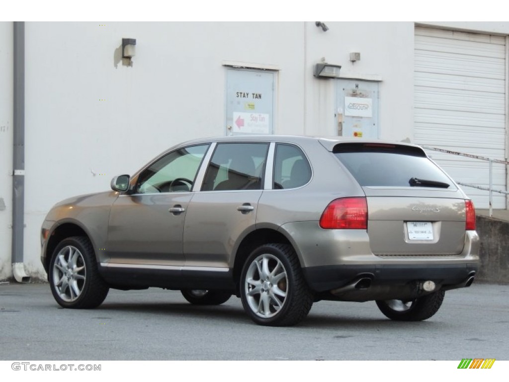 2004 Cayenne Tiptronic - Jarama Beige Metallic / Havanna/Sand Beige photo #3
