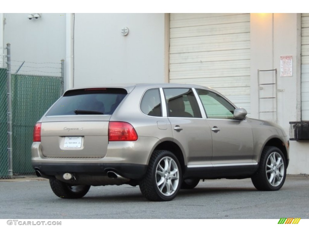 2004 Cayenne Tiptronic - Jarama Beige Metallic / Havanna/Sand Beige photo #4