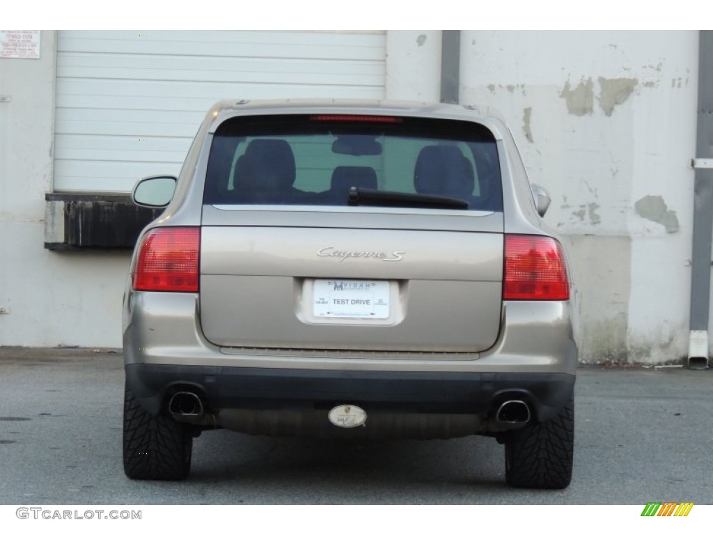 2004 Cayenne Tiptronic - Jarama Beige Metallic / Havanna/Sand Beige photo #5