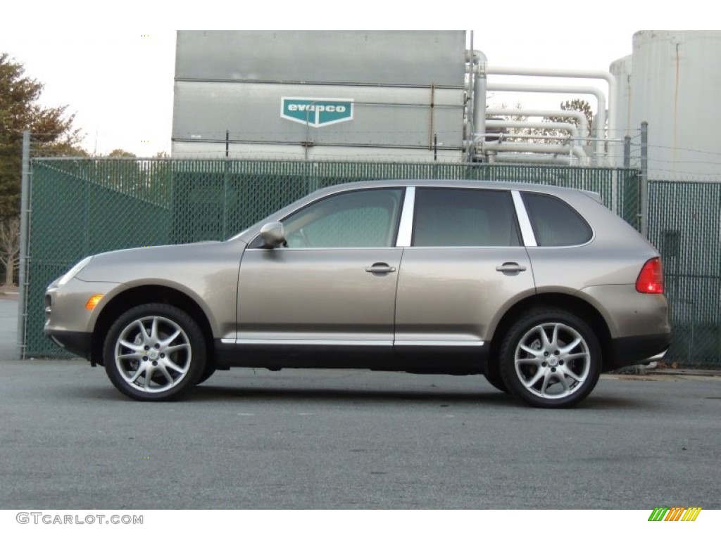 2004 Cayenne Tiptronic - Jarama Beige Metallic / Havanna/Sand Beige photo #6