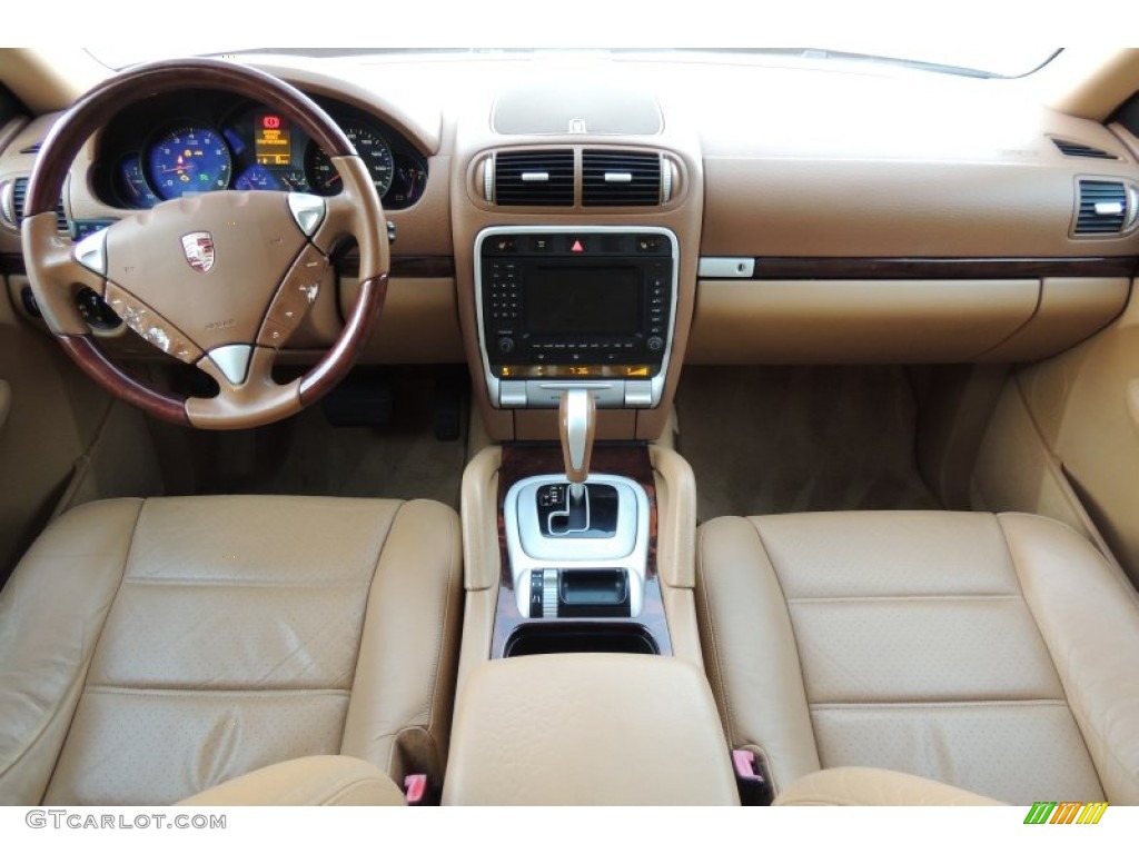 2004 Cayenne Tiptronic - Jarama Beige Metallic / Havanna/Sand Beige photo #7