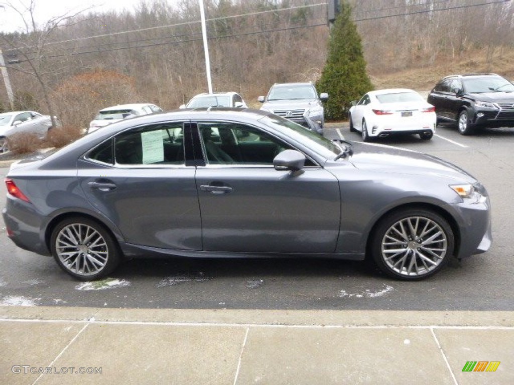 2014 IS 250 AWD - Nebula Gray Pearl / Black photo #6