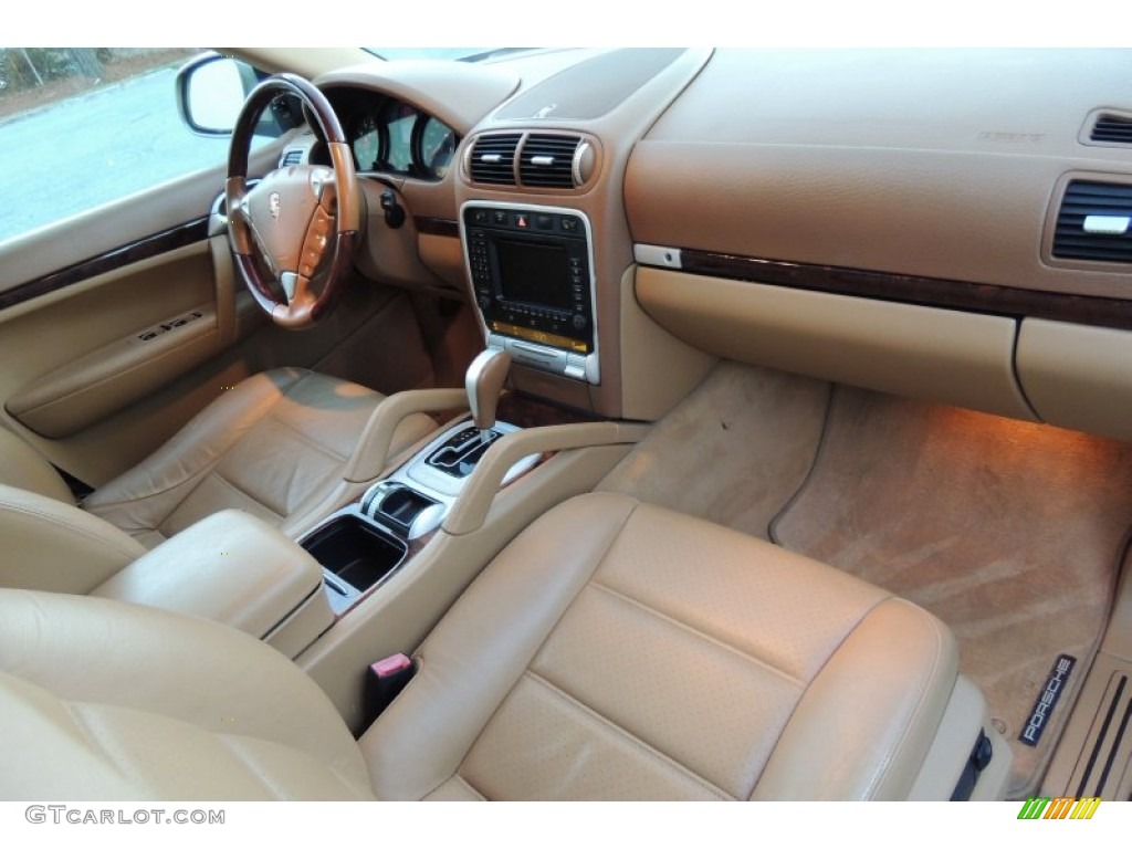 2004 Cayenne Tiptronic - Jarama Beige Metallic / Havanna/Sand Beige photo #11