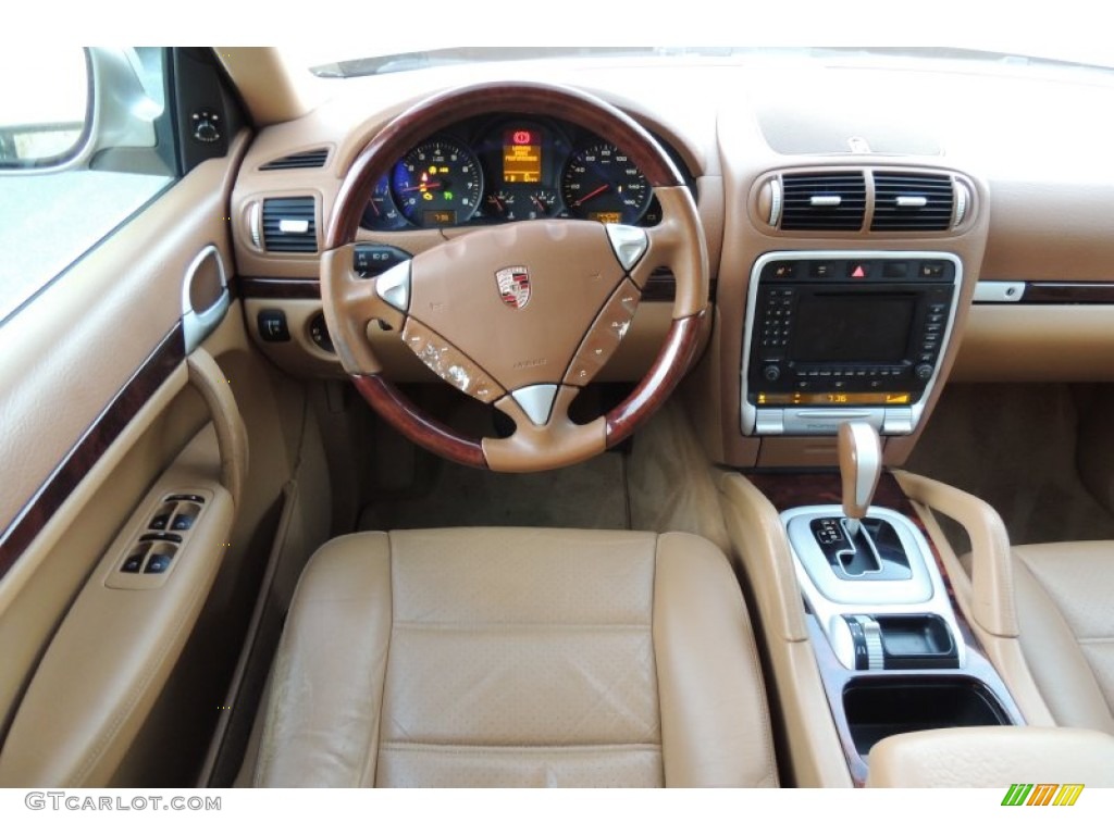 2004 Cayenne Tiptronic - Jarama Beige Metallic / Havanna/Sand Beige photo #12
