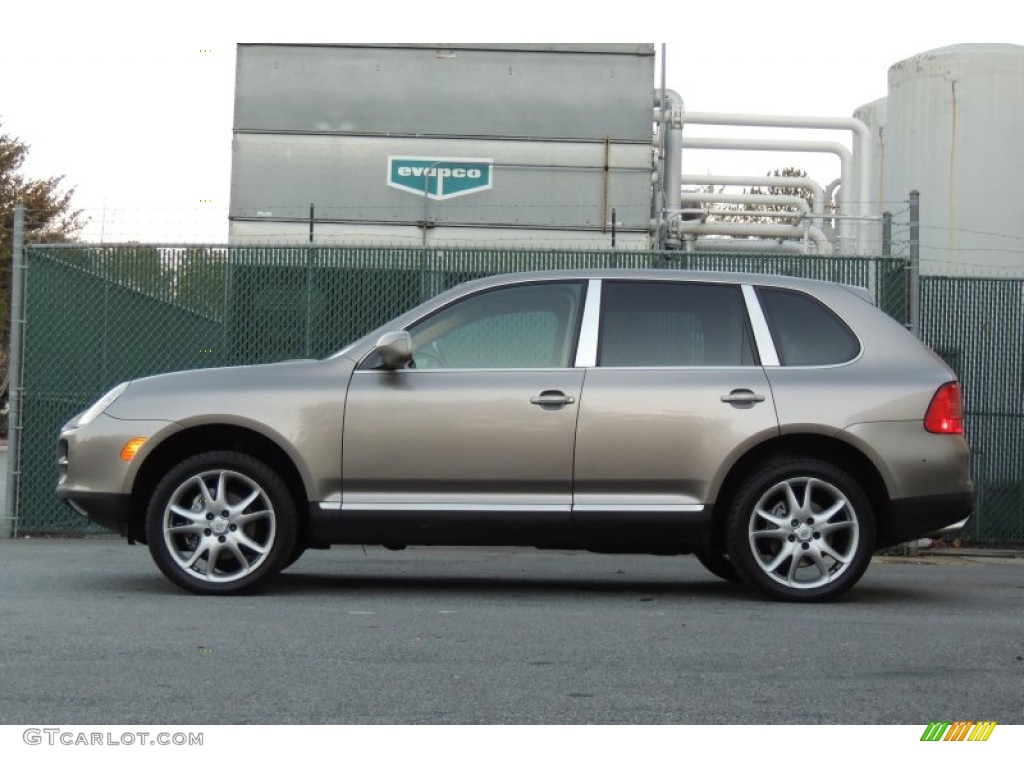 2004 Cayenne Tiptronic - Jarama Beige Metallic / Havanna/Sand Beige photo #22