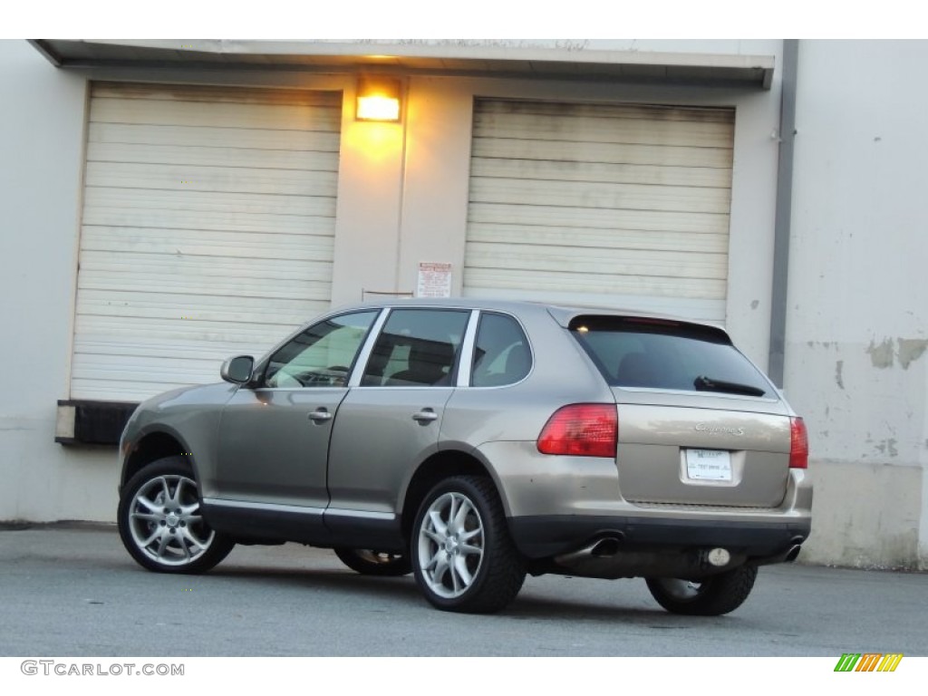 2004 Cayenne Tiptronic - Jarama Beige Metallic / Havanna/Sand Beige photo #25