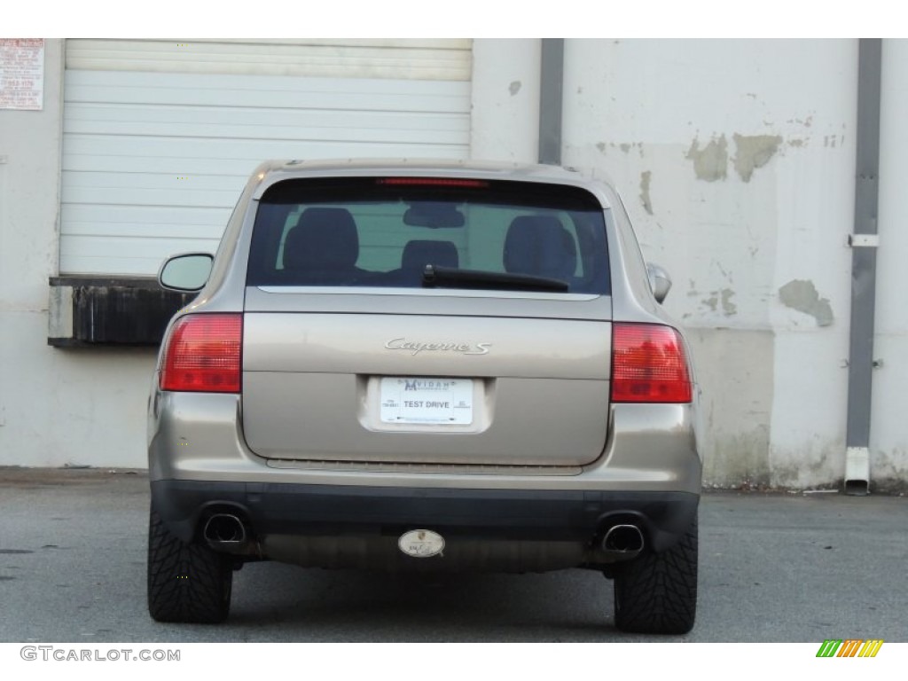 2004 Cayenne Tiptronic - Jarama Beige Metallic / Havanna/Sand Beige photo #27