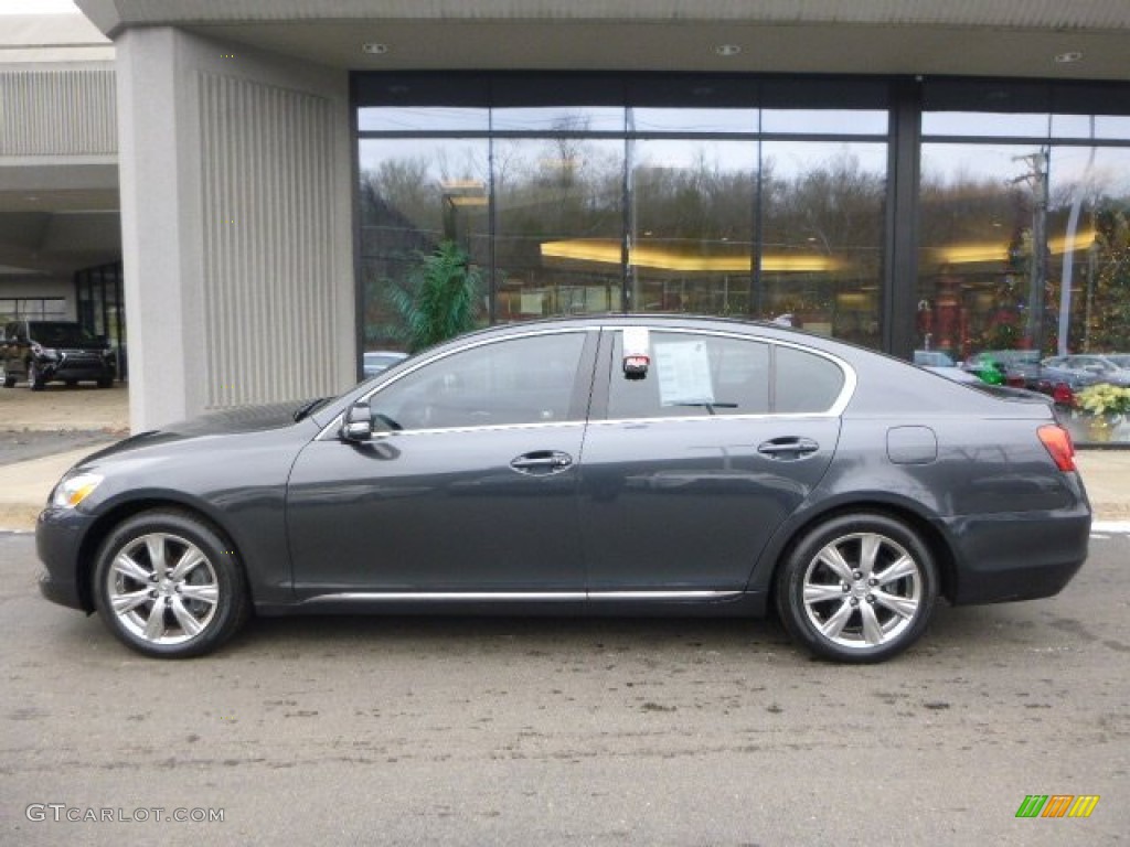2010 GS 350 AWD - Smokey Granite Mica / Black photo #3